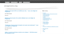 Desktop Screenshot of anagnosis.org